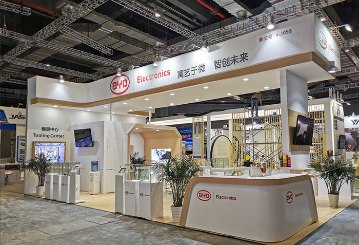 特裝機(jī)械展臺搭建 特裝機(jī)械展臺搭建