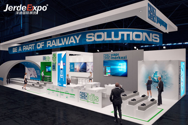 上海ptc展會搭建設計裝修的流程是怎樣？會展展位搭建使用材料！