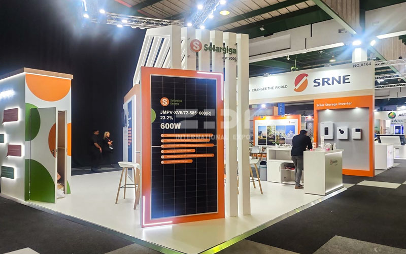 南非光伏展臺(tái)搭建布置 南非光伏展臺(tái)搭建布置