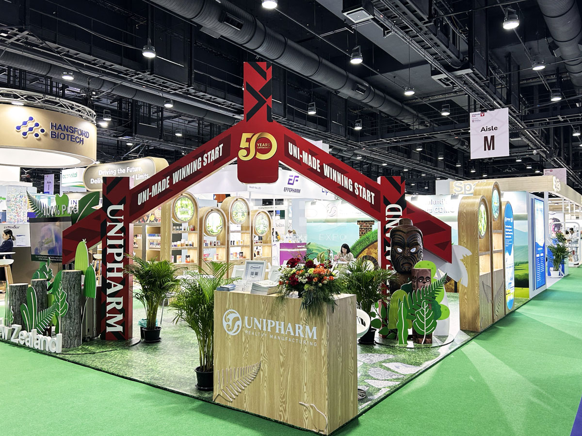 泰國健康展臺(tái)布置